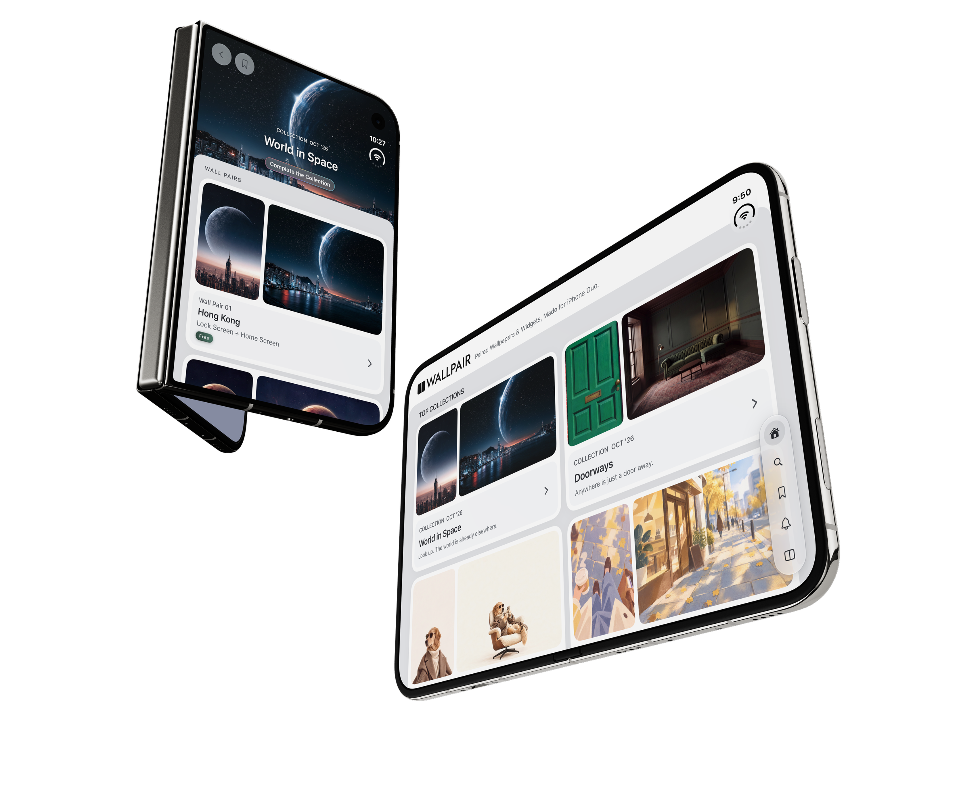 WALLPAIR on iPhone Duo